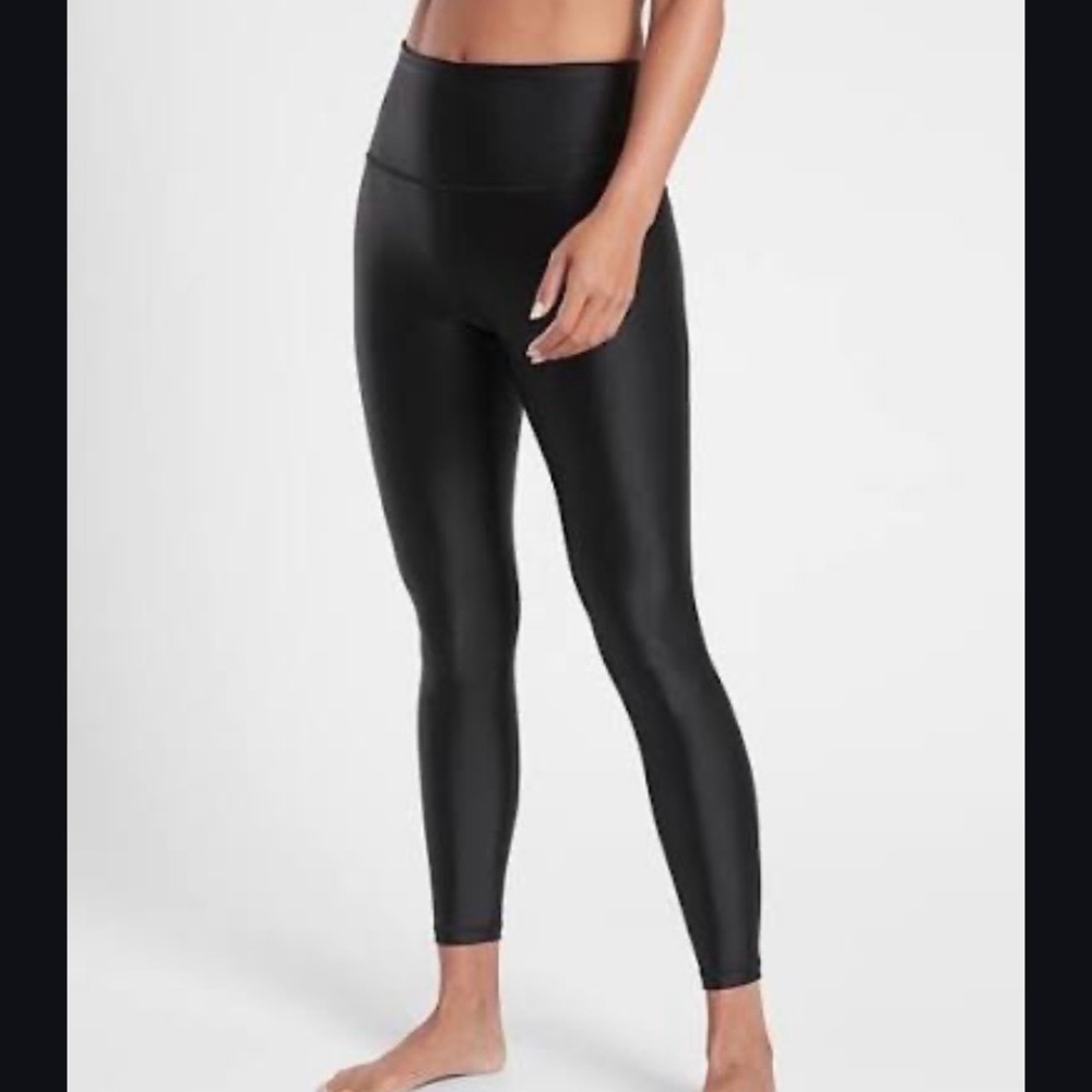 Athleta Elation Shine Tight-style & POWER of SHE. Recycled Material. 2X NWT